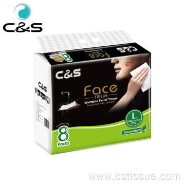 Customized Packing Face Cleaning Facial Tissue Disposable